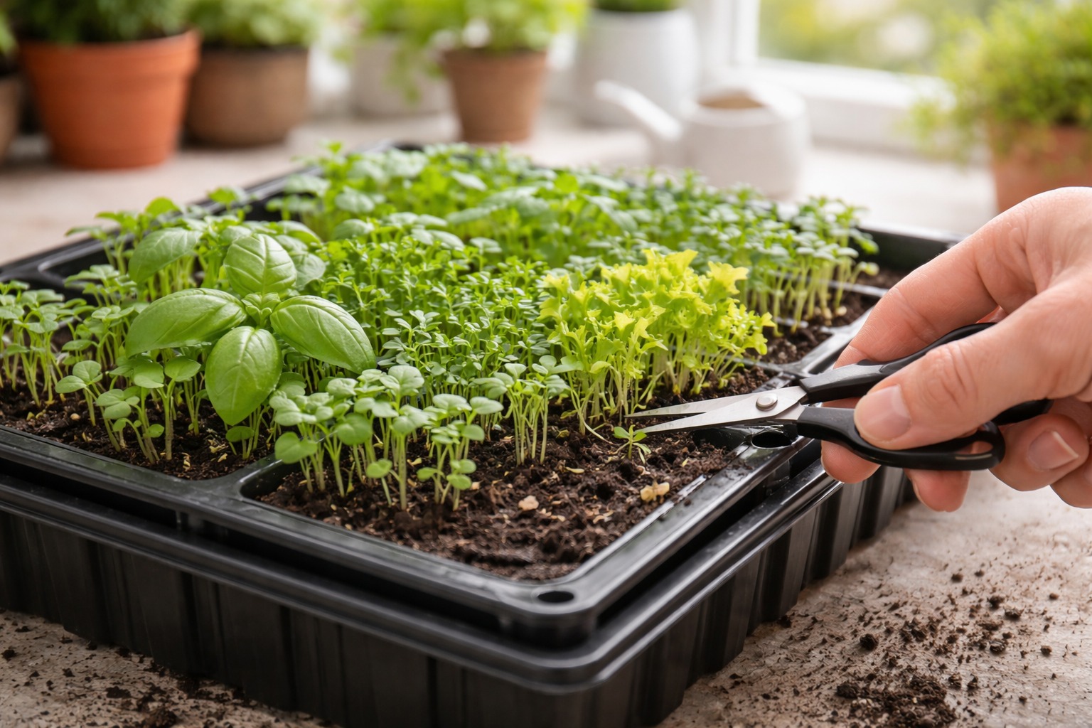 When to Thin Seedlings and How to Do It Without Stressing Them