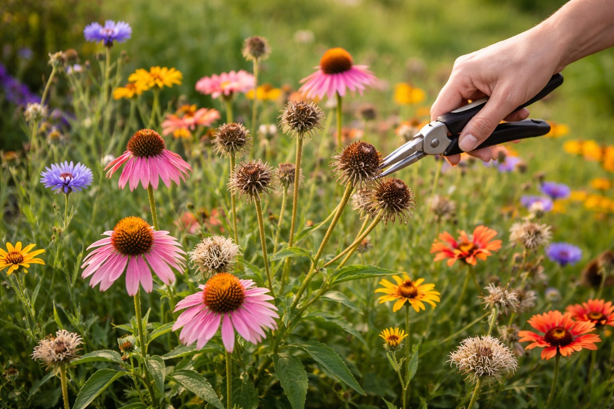 Should I Deadhead Wildflowers? When to Cut Blooms and When to Leave Seed Heads