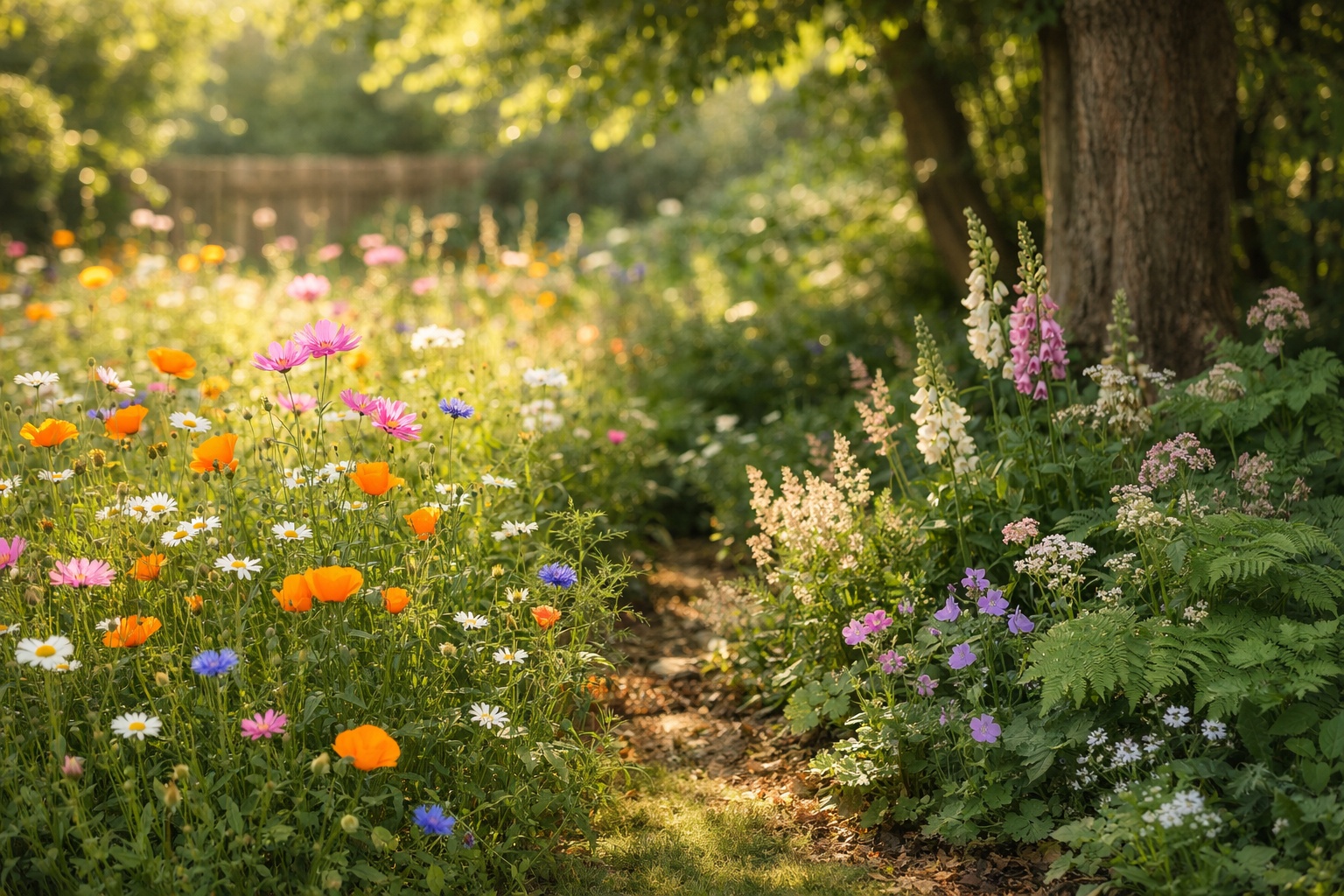Best Wildflowers for Sun vs Part Shade: What to Plant Where